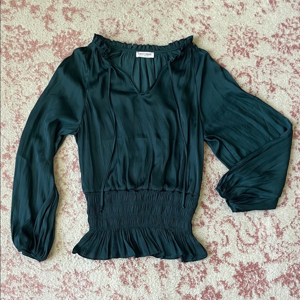 Vestique Deep Emerald Blouse